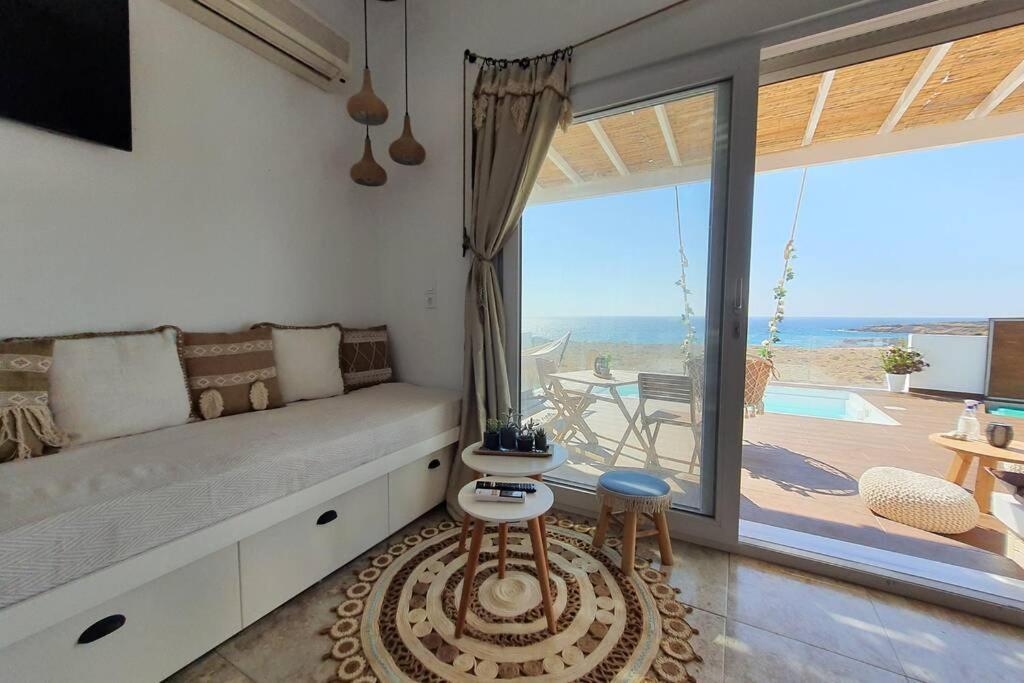 Tramonto Luxury Villa No1- Breathtaking Sunset View Foiníkion Exteriör bild