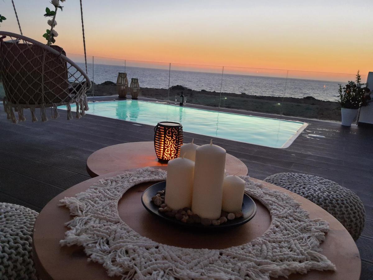 Tramonto Luxury Villa No1- Breathtaking Sunset View Foiníkion Exteriör bild