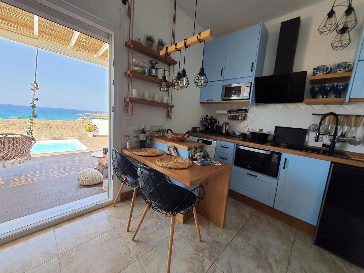 Tramonto Luxury Villa No1- Breathtaking Sunset View Foiníkion Exteriör bild